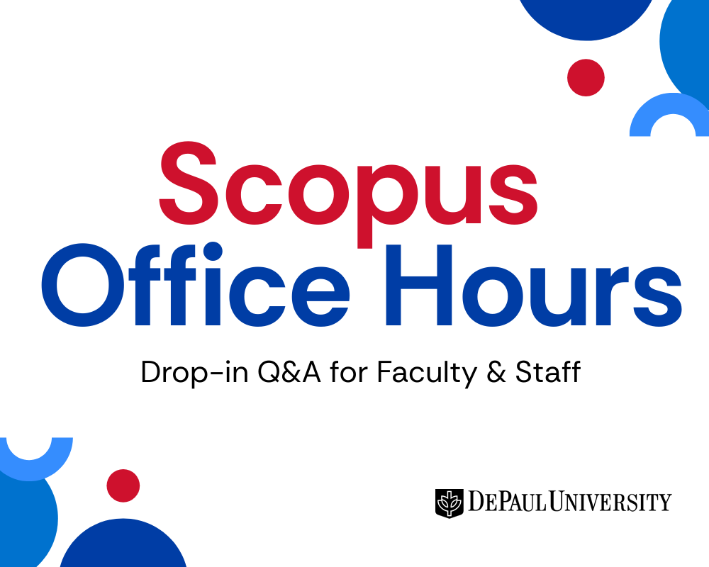 Scopus is Here! Virtual Office Hours on 6/4 and 6/12